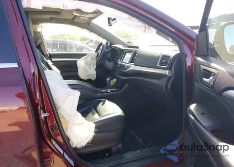 2015 Toyota Highlander Xle V6 from USA, damaged, VIN 5TDJKRFH7FS212206